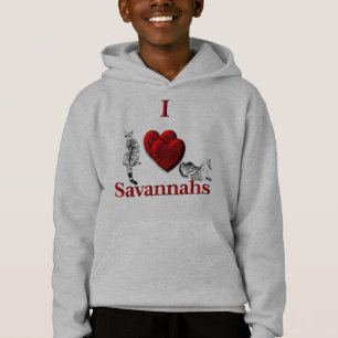 Ik Hart Savannah Kat Zilver