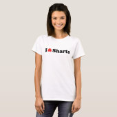 Ik Hart Scheten T-shirt (Voorkant volledig)