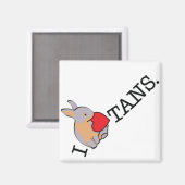 IK HART TANS! MAGNEET (Voorkant / Achterkant)
