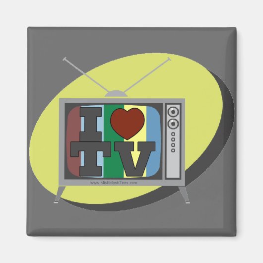 IK HART-TV MAGNEET (Voorkant)