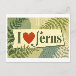 "Ik [Hart] Varens" Briefkaart