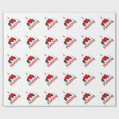 Ik hart Vist Cadeaupapier (Vlak)