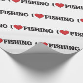 Ik hart Vist Cadeaupapier (Hoek)