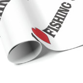 Ik hart Vist Cadeaupapier (Rol Hoek)