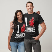 Ik hart Zombies T-shirt (Unisex)