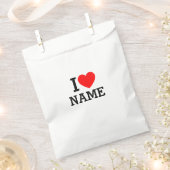 Ik hartnaam bedankzakje (Geknipt)