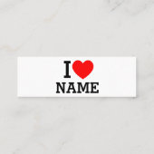 Ik hartnaam klantenkaartje (Achterkant)