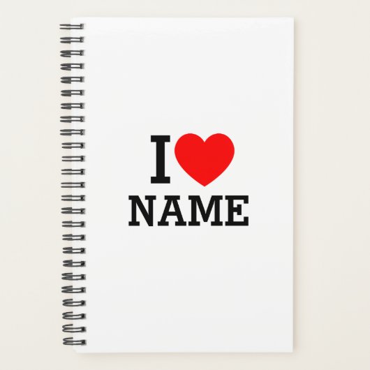 Ik hartnaam planner (Voorkant)