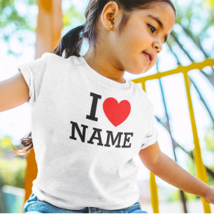 Ik hartnaam t-shirt