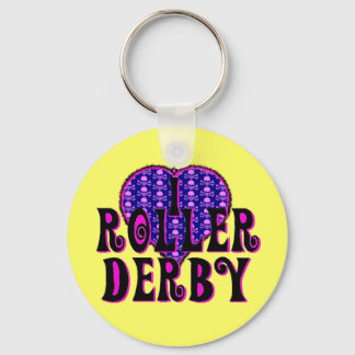 Ik hartritme derby sleutelhanger