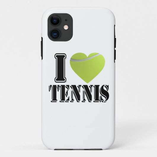 Ik harttennis Case-Mate iPhone case (Achterkant)