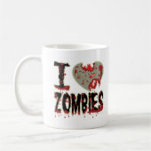 Ik hartzombies! koffiemok (Links)