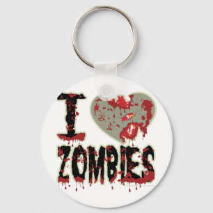 Ik hartzombies! sleutelhanger