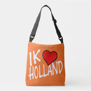Ik Heart Holland at on or cbbcnt Crossbody Tas