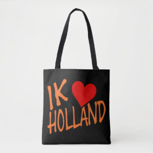 Ik Heart Holland of op bk stunt Draagtas