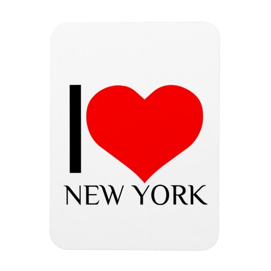 IK HEART NEW YORK MAGNEET (Verticaal)