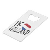Ik Heartflag Holland retour sur le bocal en poids (Dos Angle)