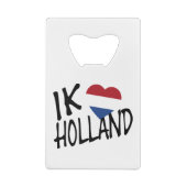 Ik Heartflag Holland retour sur le bocal en poids (Dos)