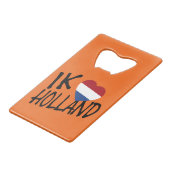 Ik Heartflag Holland retour sur ou bocal (Dos Angle)