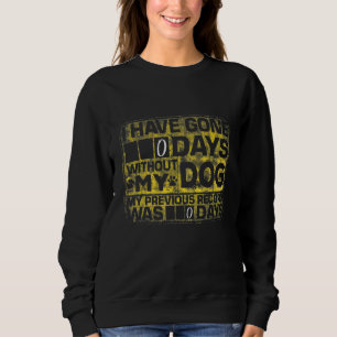 Ik heb 0 dagen gegeten zonder mijn honden trui