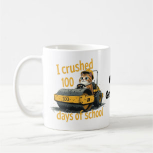 Ik heb 100 dagen school gevierd, 100ste dag vieren koffiemok