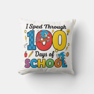 Ik Heb 100 Dagen School Snel Doorlopen Jongens Gam Kussen
