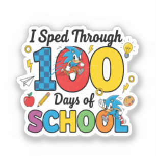 Ik Heb 100 Dagen School Snel Overleefd Jongens Gam Sticker