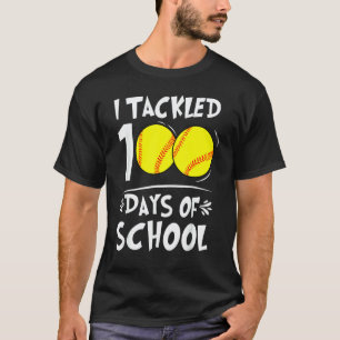 Ik Heb 100 Dagen School Softbal 100ste Dag T-shirt