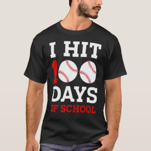 Ik heb 100 dagen schoolhonkbal op 100e dag gehoude t-shirt