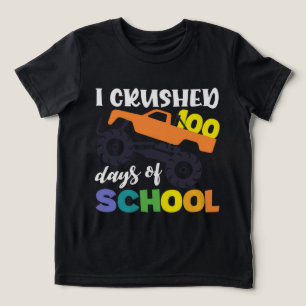 Ik Heb 100 Dagen Schooltruck 2025 Overwonnen Tri-Blend Shirt