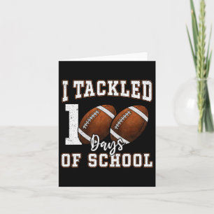 Ik heb 100 dagen schoolvoetbal aangepakt 100e dag  kaart