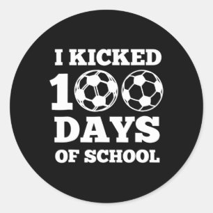 Ik heb 100 dagen van de 100e dag cadeau op school ronde sticker