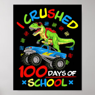 Ik heb 100 dagen van de schoolpleistertruck oversp poster