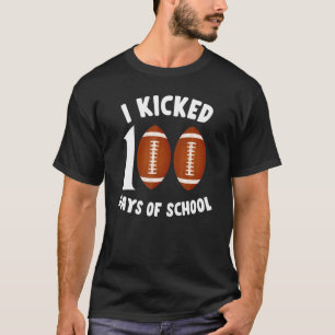 Ik heb 100 dagen van school Amerikaans Football 1 T-shirt