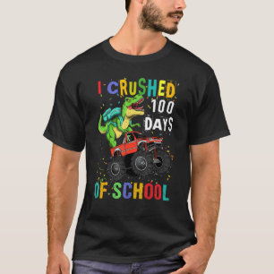 Ik heb 100 dagen van School Dinosaur Monster Truc T-shirt