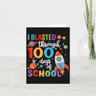 Ik heb 100 Days of School Boys 100th Day doorgenom Kaart