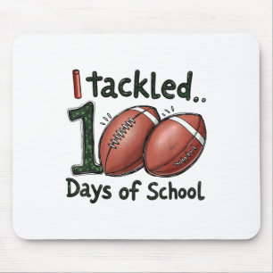 Ik heb 100 Days of School Football 100th Day St Muismat