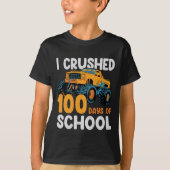 🎉 Ik heb 100 Days of School T-Shirt verpletterd - (Voorkant)