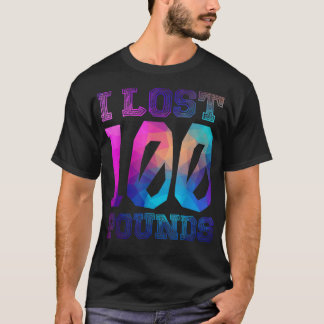 Ik heb 100 pond verloren - Proud Weightloss Announ T-shirt