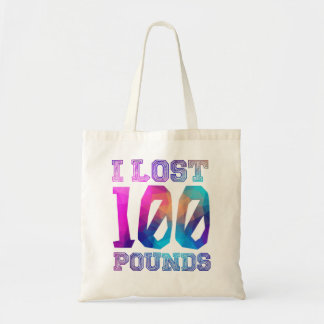 Ik heb 100 pond verloren - Proud Weightloss Announ Tote Bag