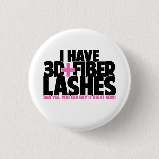 Ik heb 3d + Fibre Lashes Ronde Button 3,2 Cm (Voorkant)