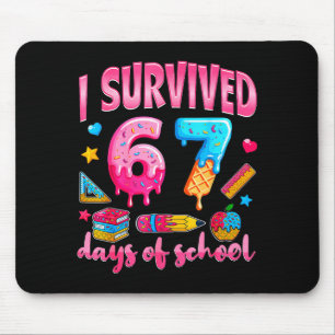 Ik heb 67 dagen met school leraren studenten overl muismat