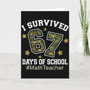 Ik heb 67 dagen school camouflage overleefd 6 7 Me Kaart
