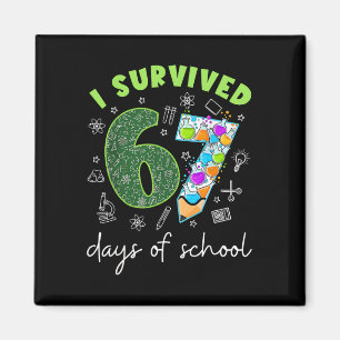 Ik heb 67 dagen school overleefd 67 Meme Wetenscha Magneet
