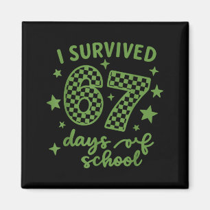 Ik heb 67 dagen school overleefd Docenten Student, Magneet