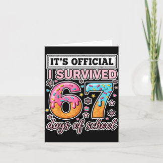 Ik heb 67 dagen school overleefd Funny 67 leraren  Kaart