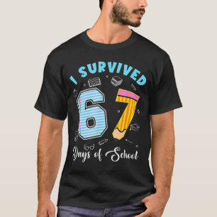 Ik heb 67 dagen school overleefd Funny 67 Meme Ler T-shirt