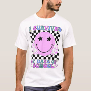 Ik heb 67 dagen school overleefd Funny 67 Meme Stu T-shirt