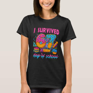 Ik heb 67 dagen school overleefd Funny Meme Ijs T-shirt