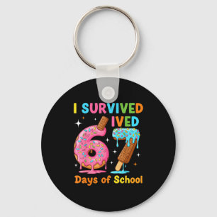 Ik heb 67 dagen school overleefd Funny Meme Leraar Sleutelhanger